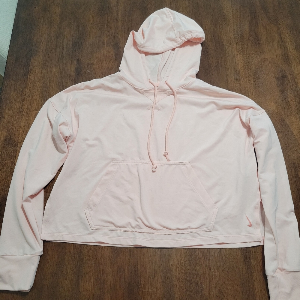 Pink Nike Workout hoodie